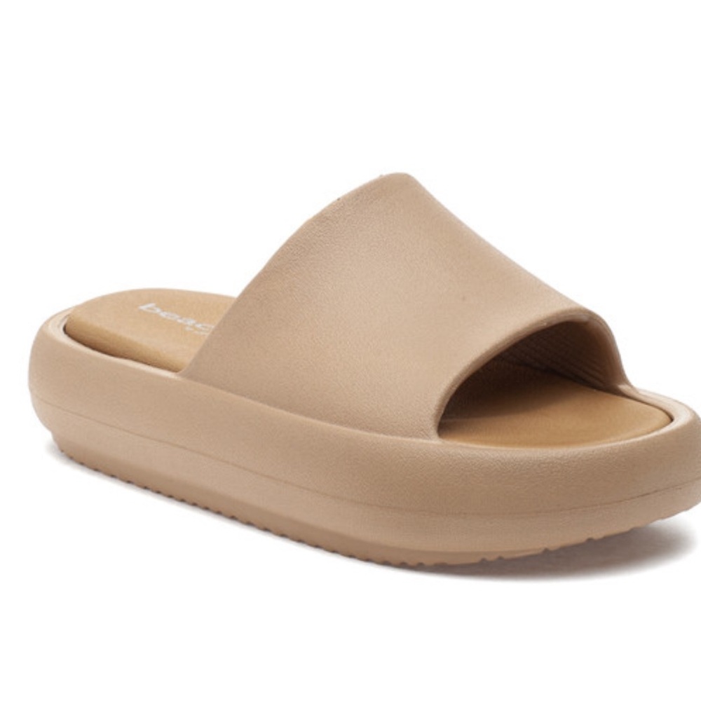J/SLIDES SQUISH Sand EVA Platform Slides Size 10.5 or 11